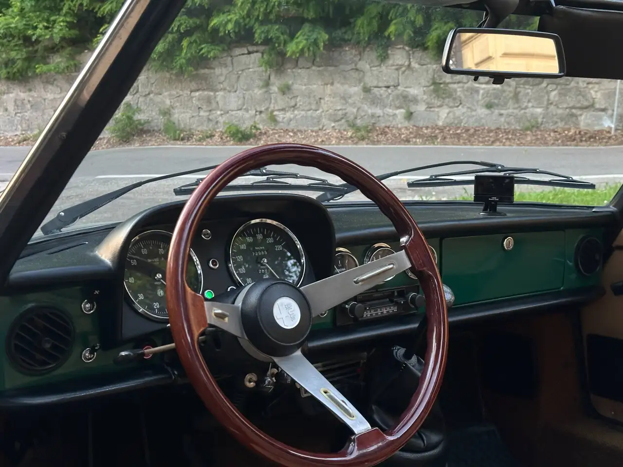 Alfa Romeo Spider 1600 Junior (Coda Tronca) Verde Inglese AR219 Service Book Matching Specification, foto 6