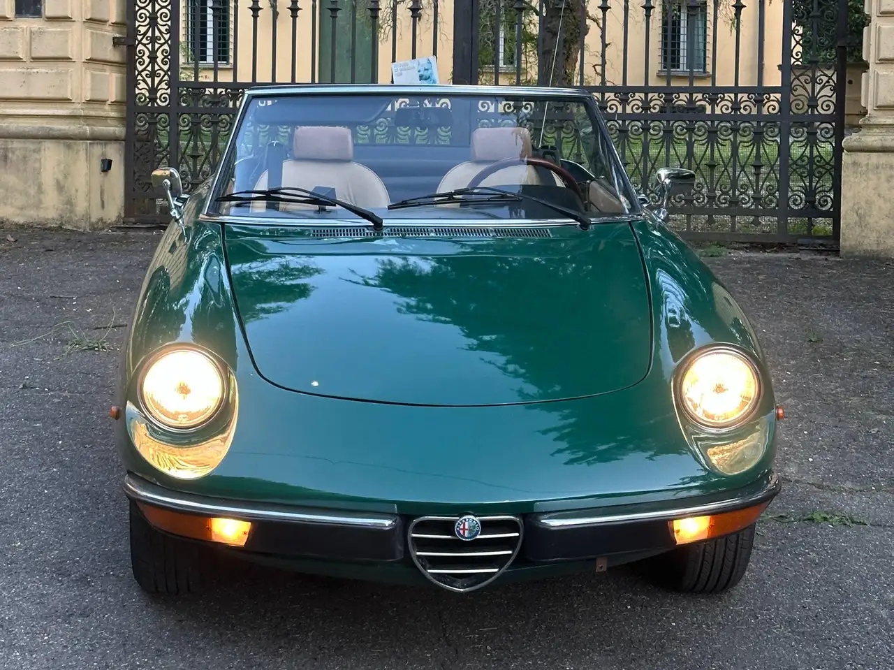 Alfa Romeo Spider 1600 Junior (Coda Tronca) Verde Inglese AR219 Service Book Matching Specification, foto 7