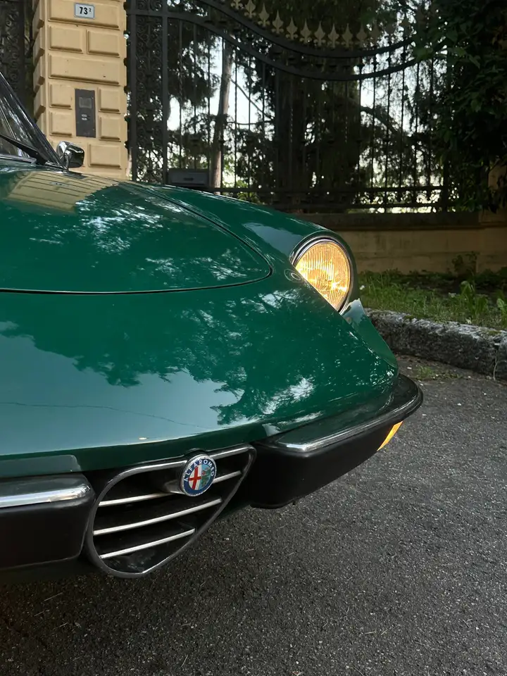 Alfa Romeo Spider 1600 Junior (Coda Tronca) Verde Inglese AR219 Service Book Matching Specification, foto 11
