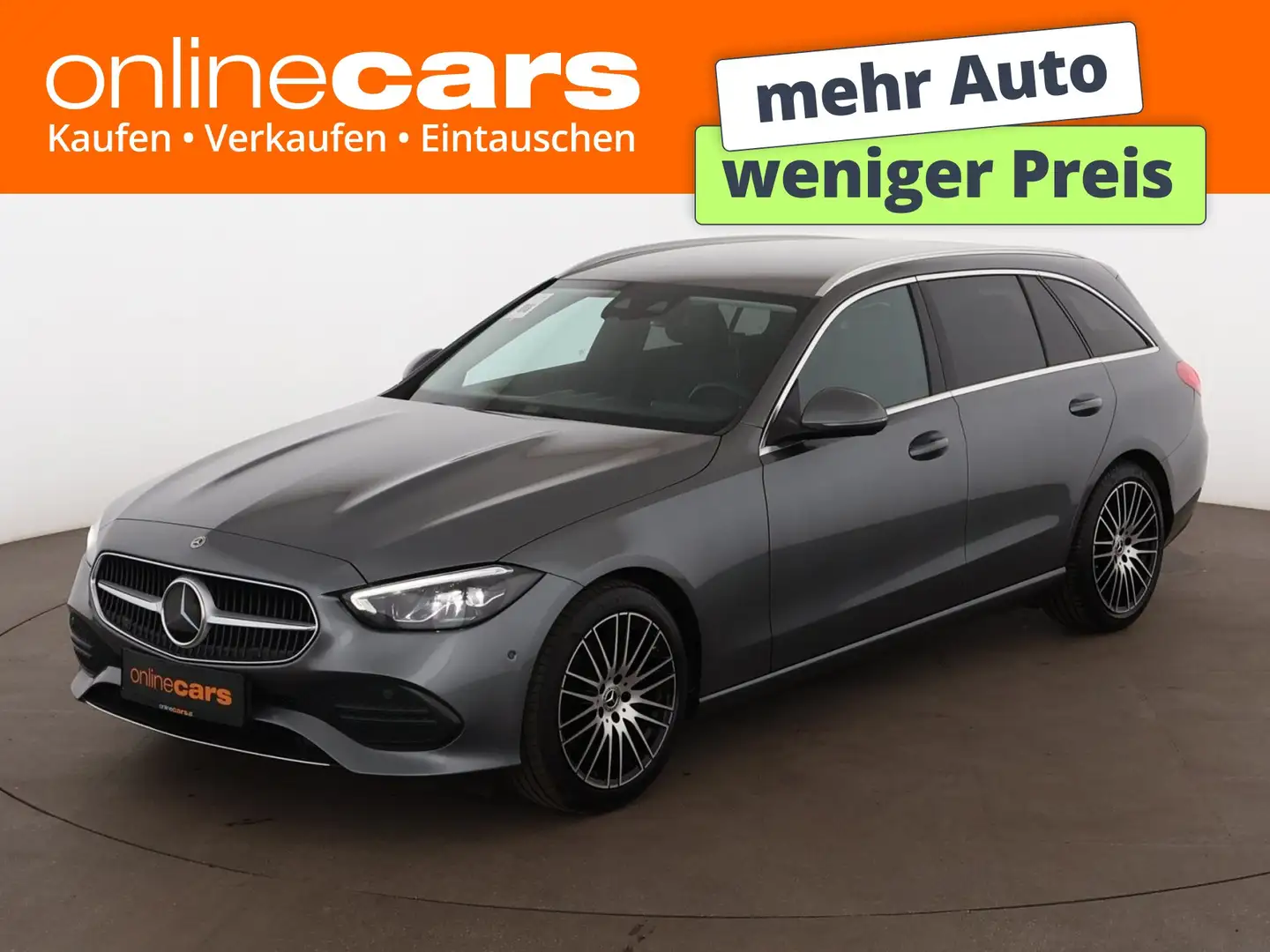 Mercedes-Benz C 220 d T 4Matic Avantgarde Aut LED RADAR LEDER Grau - 1