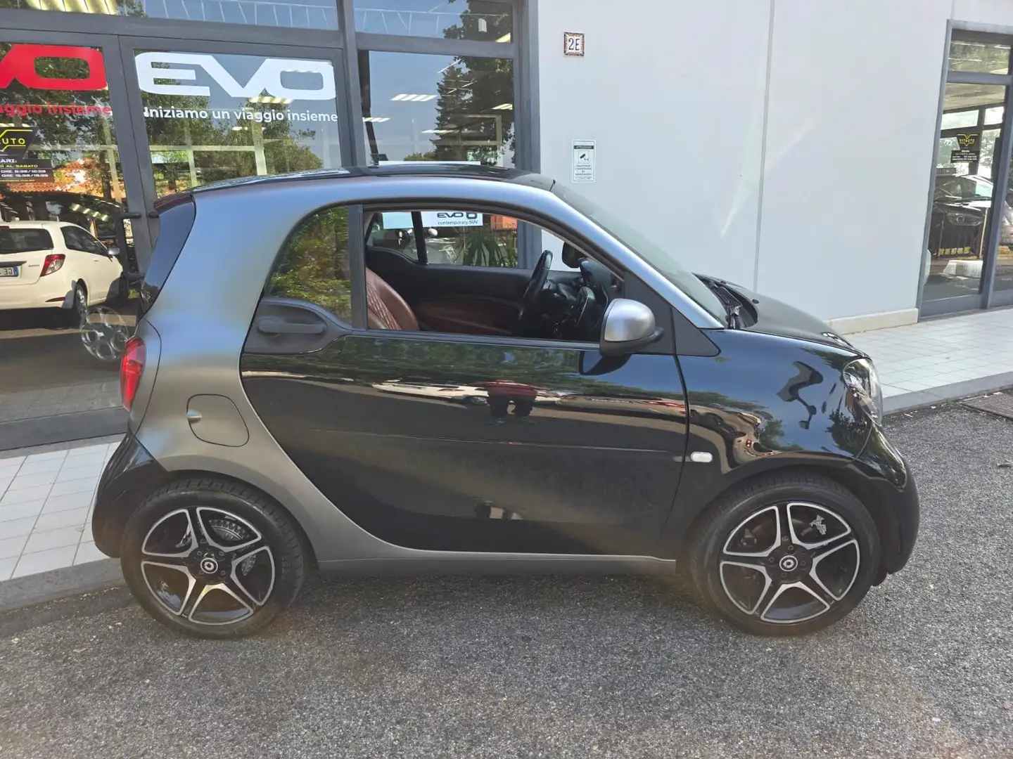 smart forTwo Fortwo 0.9 t Passion 90cv twinamic my18 Nero - 2