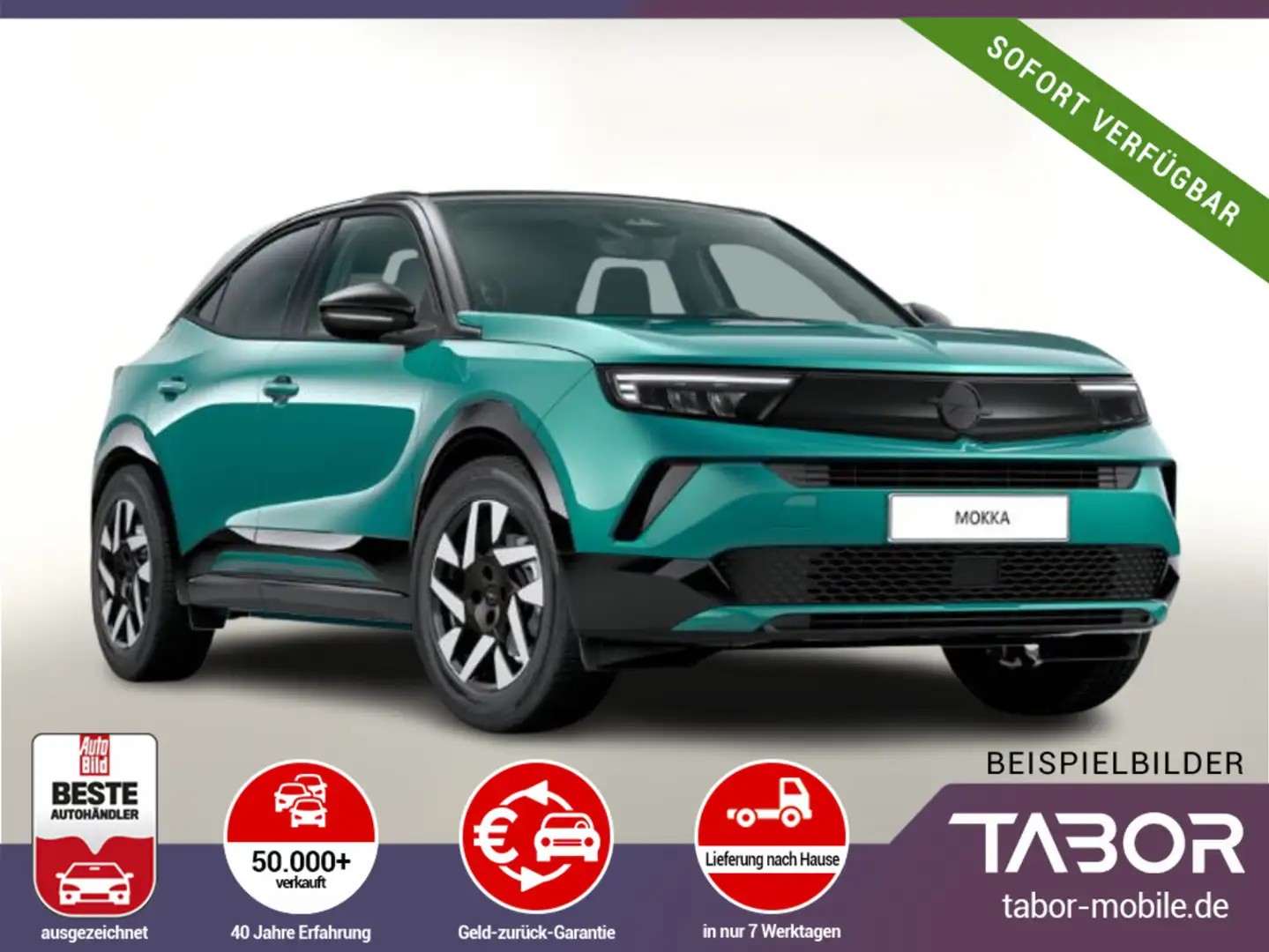 Opel Mokka 1.2 136 GS KomfortP SHZ LHZ Kam PDC UVP-34%* Grün - 1