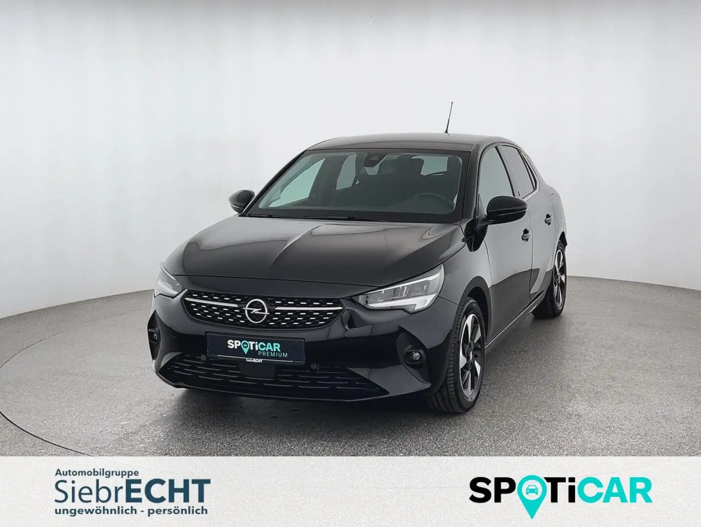 Opel Corsa-e Elegance*NAVI*LKH*SHZ*uvm Schwarz - 1
