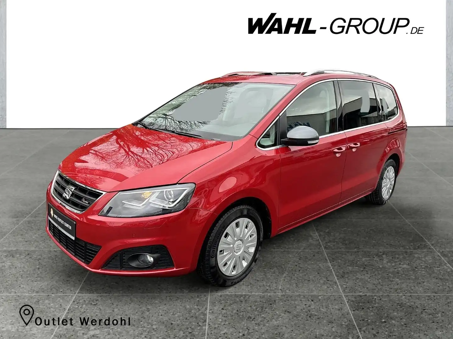 SEAT Alhambra 1.4 TSI FR-LINE*NAVI*KAMERA*AHK*8-FACH* Rot - 1