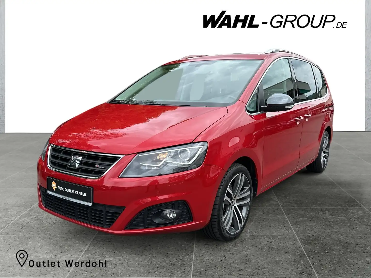 SEAT Alhambra 1.4 TSI FR-LINE*DSG**BI-XENON*NAVI*KAMERA*AHK*8-FA Rot - 1