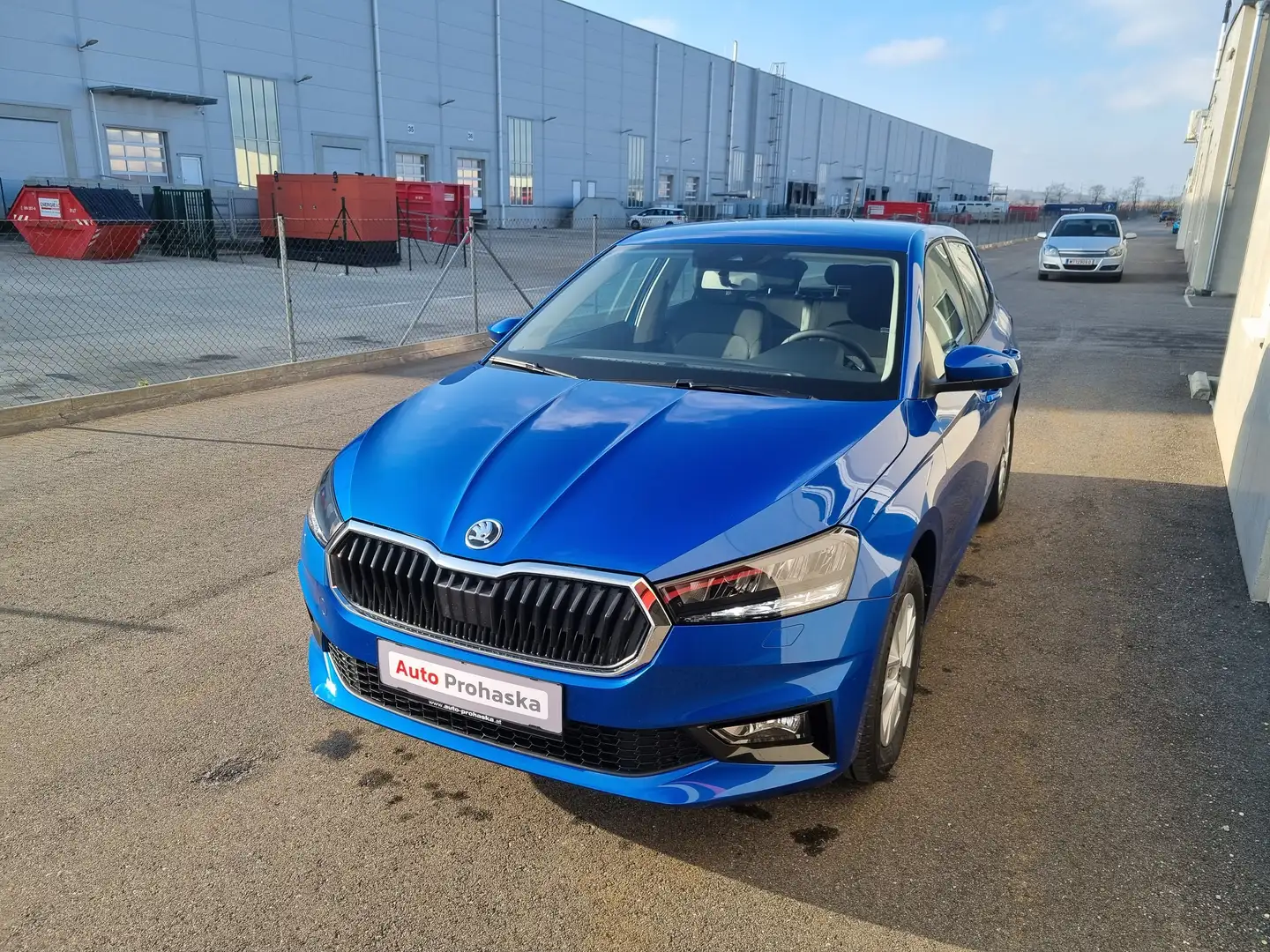 Skoda Fabia Selection 1,0 TSI 95PS Blau - 1