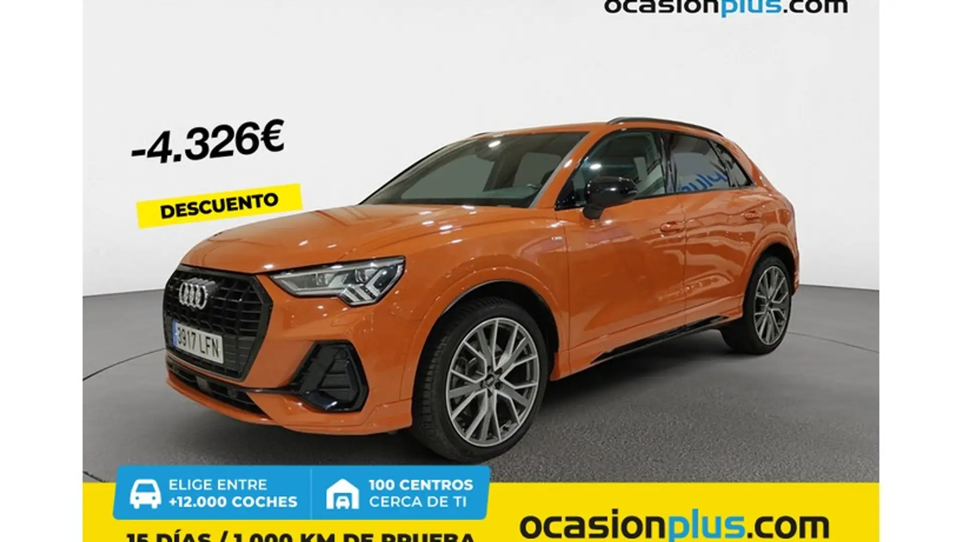Audi Q3 45 TFSI Black line quattro S tronic Naranja - 1