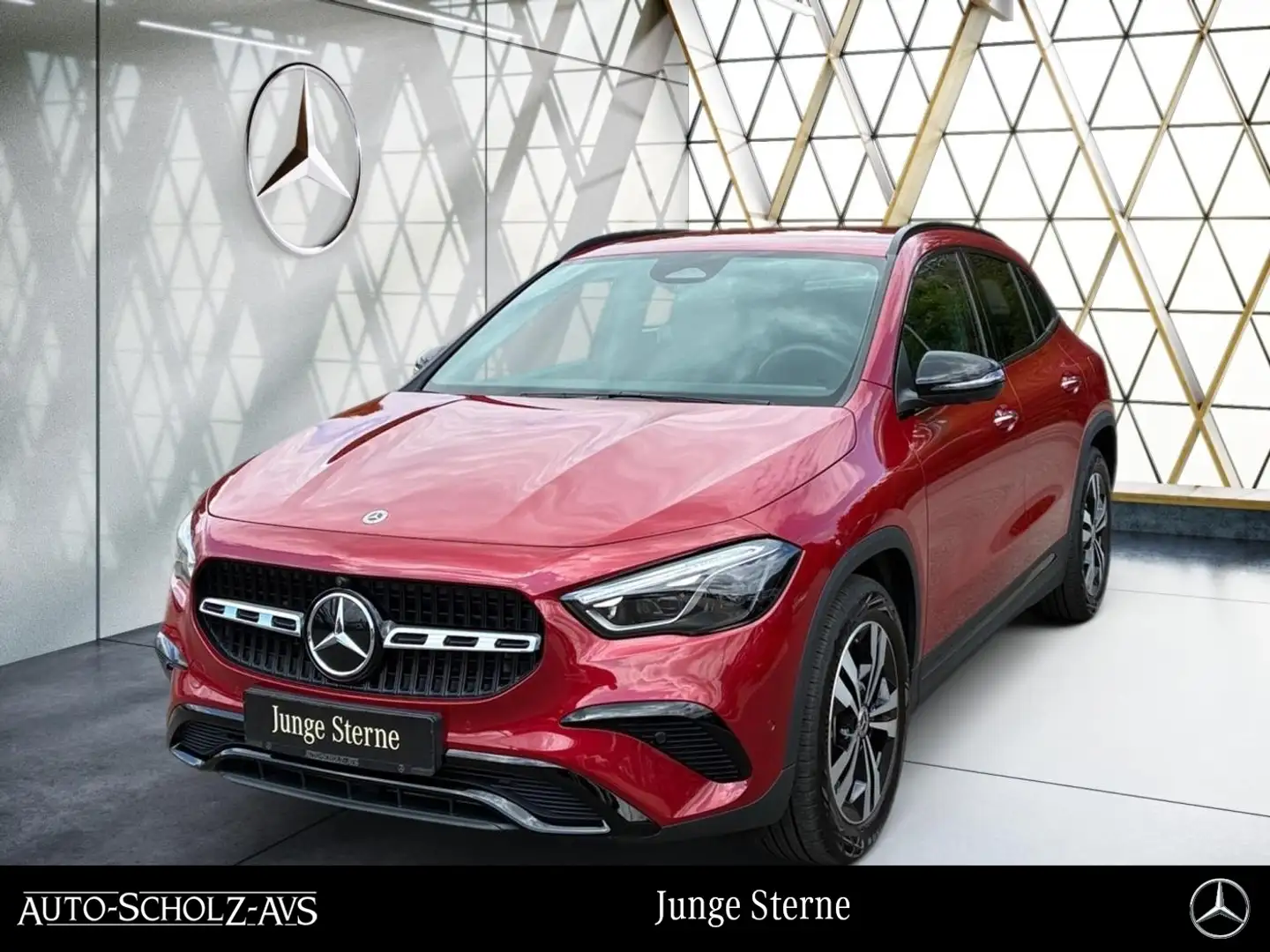 Mercedes-Benz GLA 250 4MATIC ED Progressive AHK*LenkradH*EasyP Rojo - 1