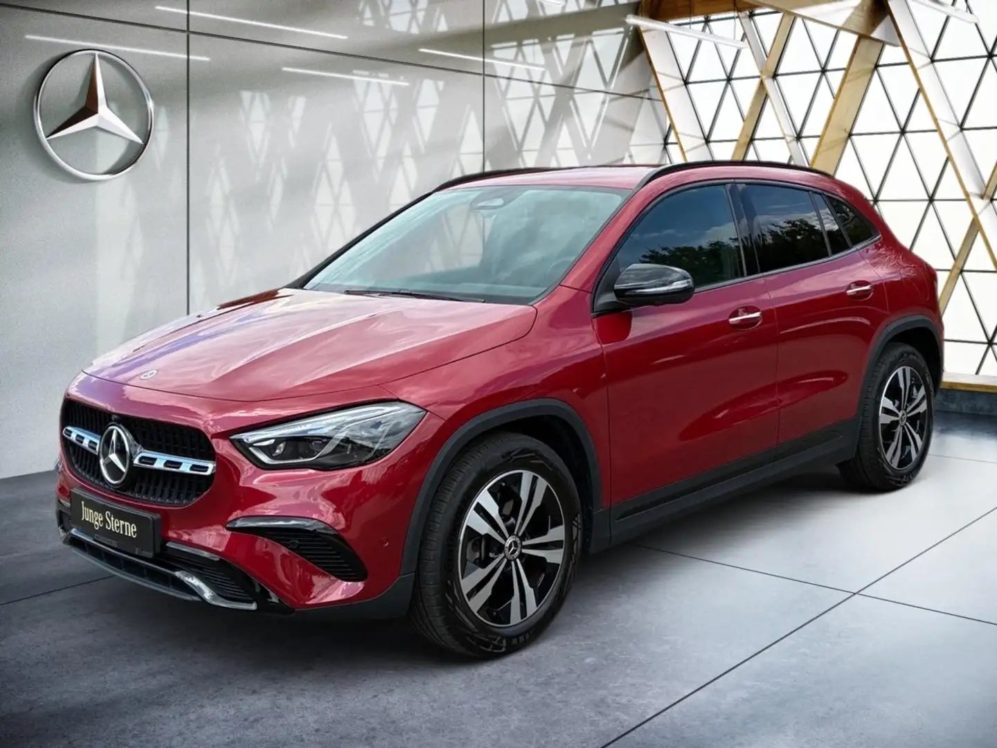 Mercedes-Benz GLA 250 4MATIC ED Progressive AHK*LenkradH*EasyP Rojo - 2