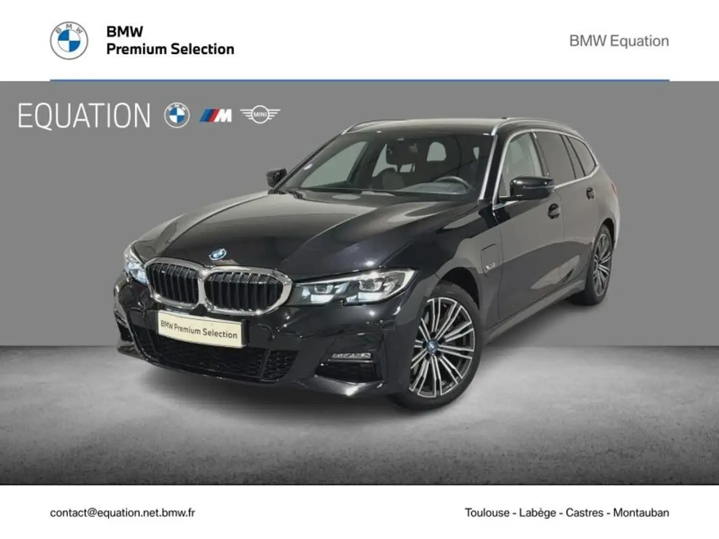 BMW 320 320eA xDrive 204ch M Sport Noir - 1
