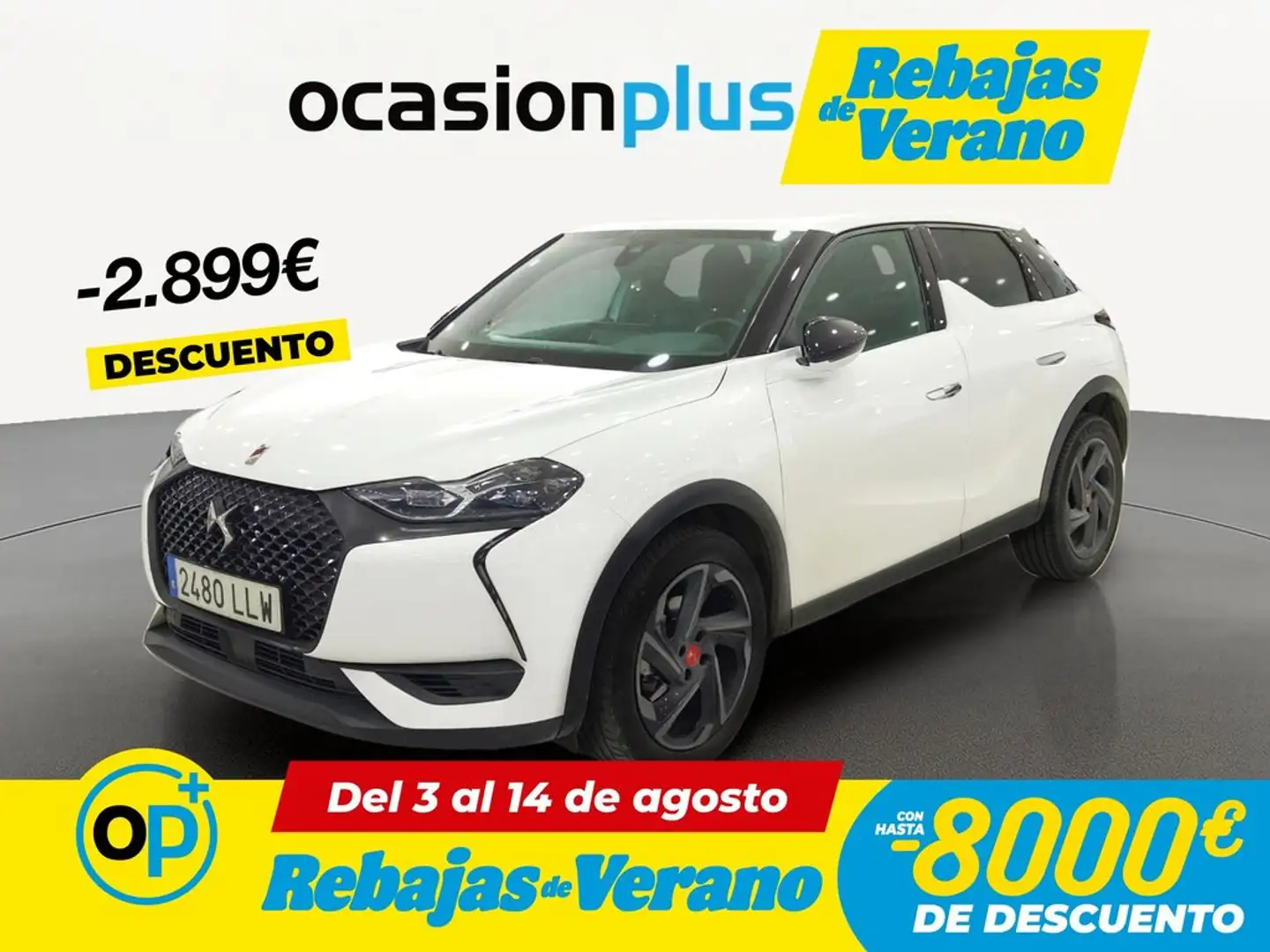 DS Automobiles DS 3 Crossback BlueHDi Performance Line 130 Aut. Blanco - 1