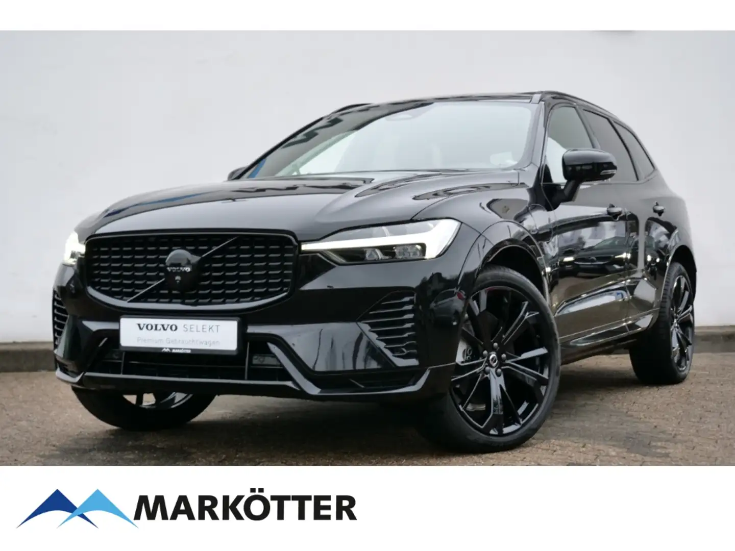 Volvo XC60 T6 AWD Recharge Plus Black Edition 360CAM Schwarz - 1