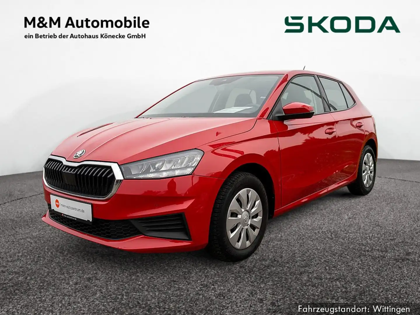 Skoda Fabia 1.0 MPI Ambition "Aktionsfahrzeug" LED Rot - 1