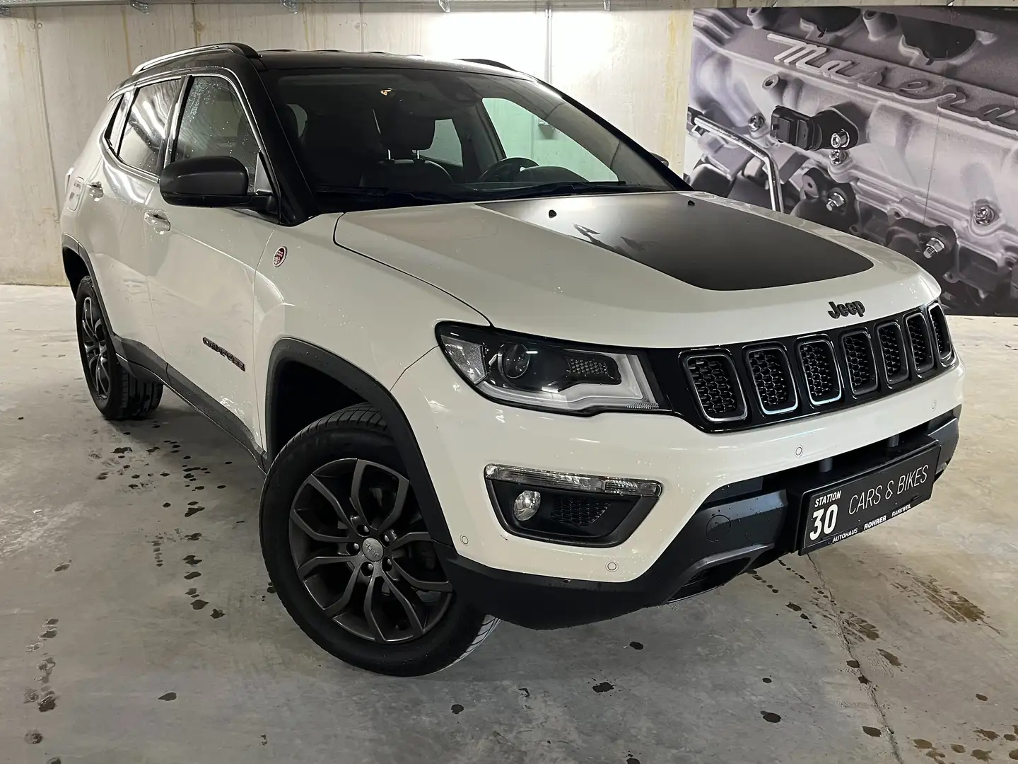 Jeep Compass 2,0 MultiJet AWD 9AT 170 Trailhawk Aut. Weiß - 1