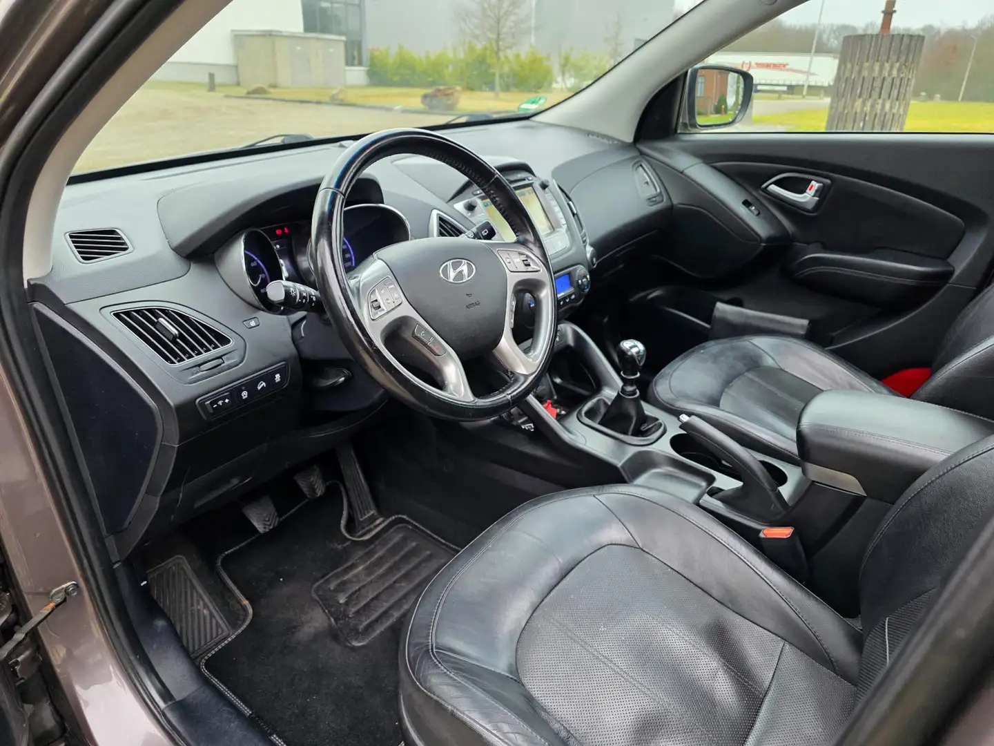 Hyundai iX35 1.6i GDI i-Catcher PANORAMA/leer/CRUISE Brun - 2