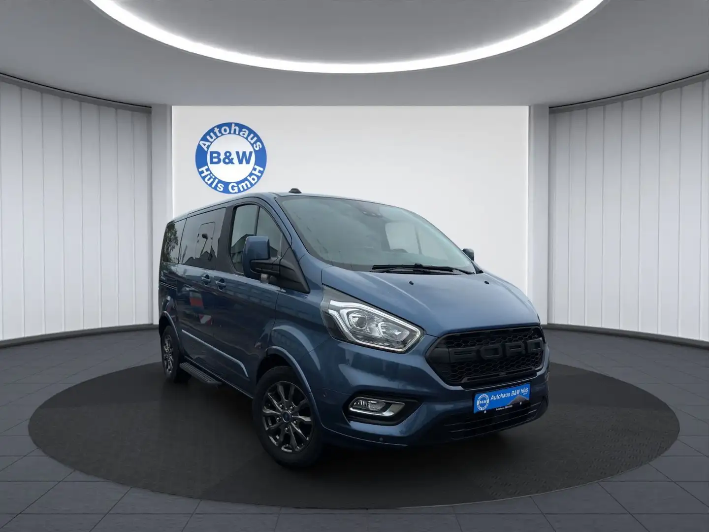 Ford Tourneo Custom L1 Titanium Aut 9-Si LEDER*KAM*DA Bleu - 1