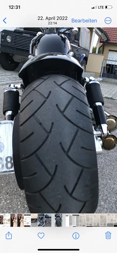 Harley-Davidson V-Rod umgebaute von Ricks Negru - 1