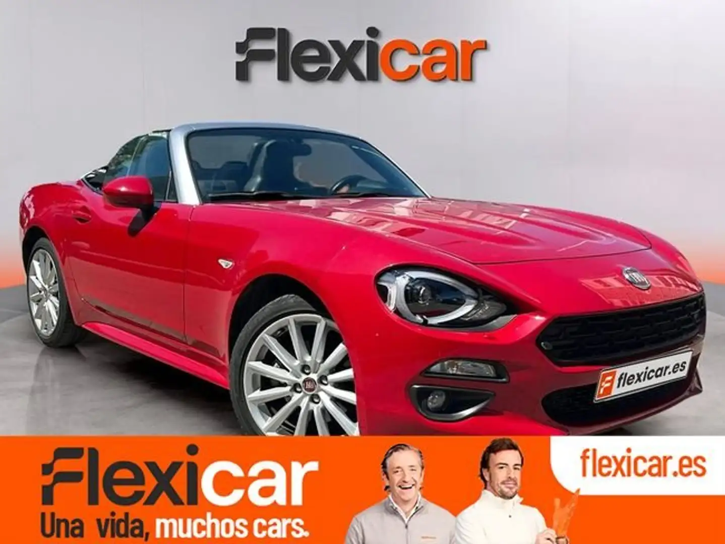 Fiat Spider Europa Lusso Rojo - 1
