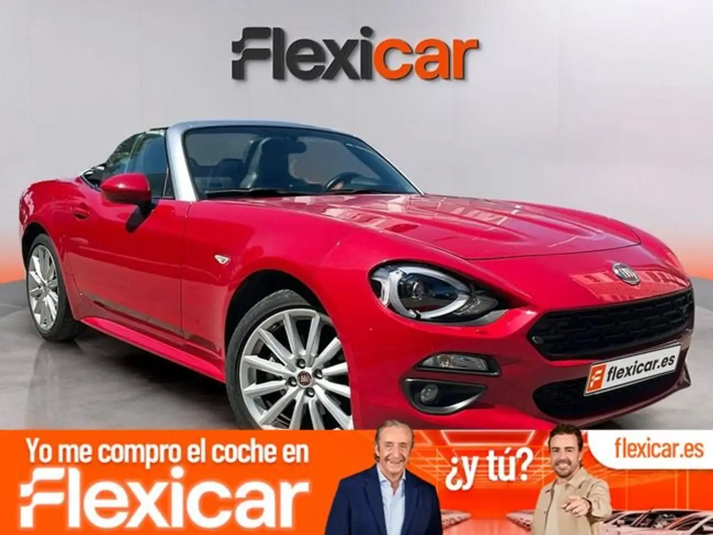Fiat Spider Europa Lusso Rojo - 1