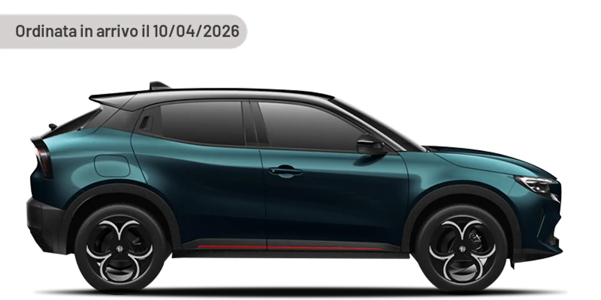 Alfa Romeo Junior 156 CV BEV Edizione Milano Cortina 2026 Argento - 2