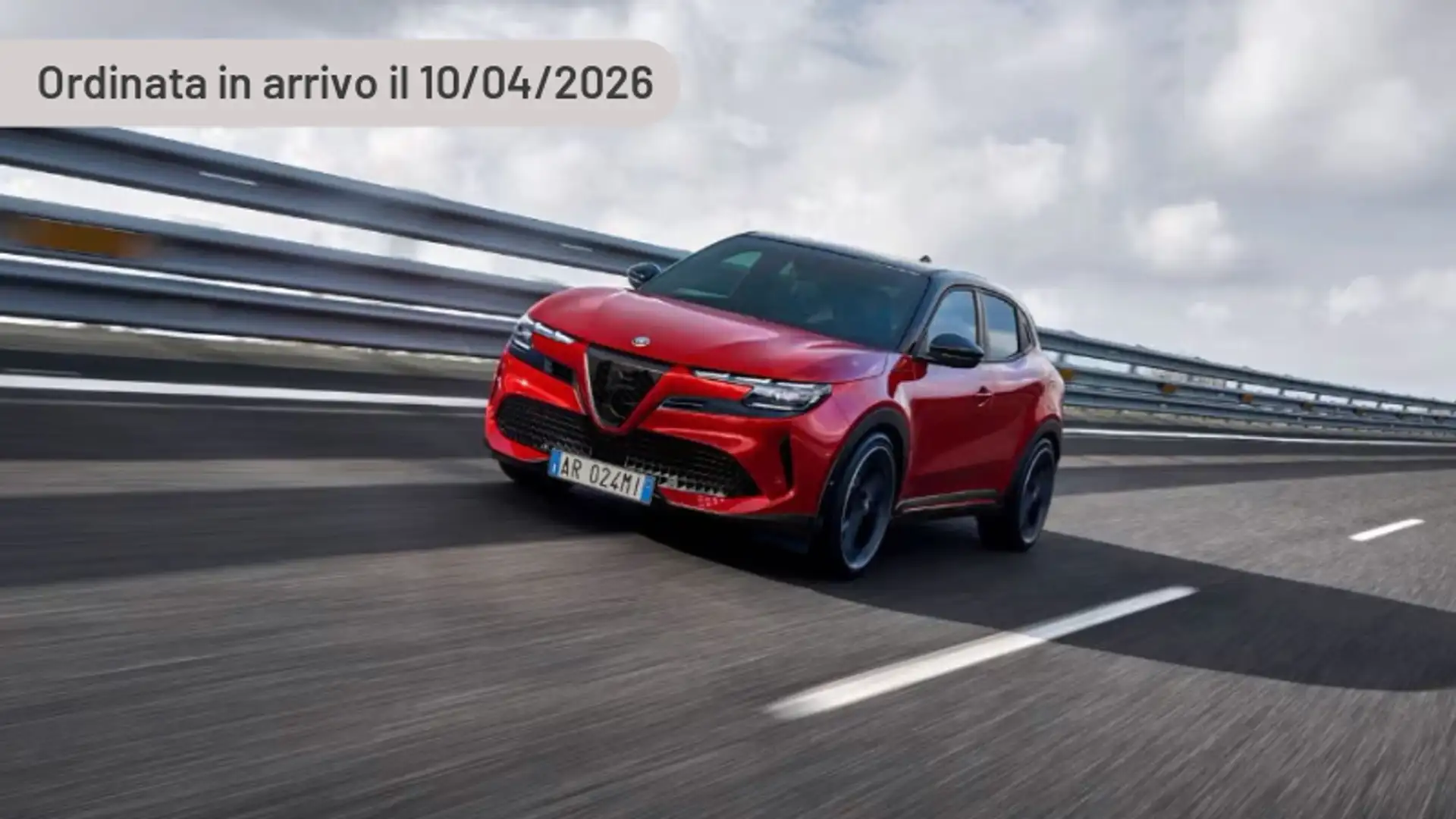 Alfa Romeo Junior 156 CV BEV Edizione Milano Cortina 2026 Argento - 1