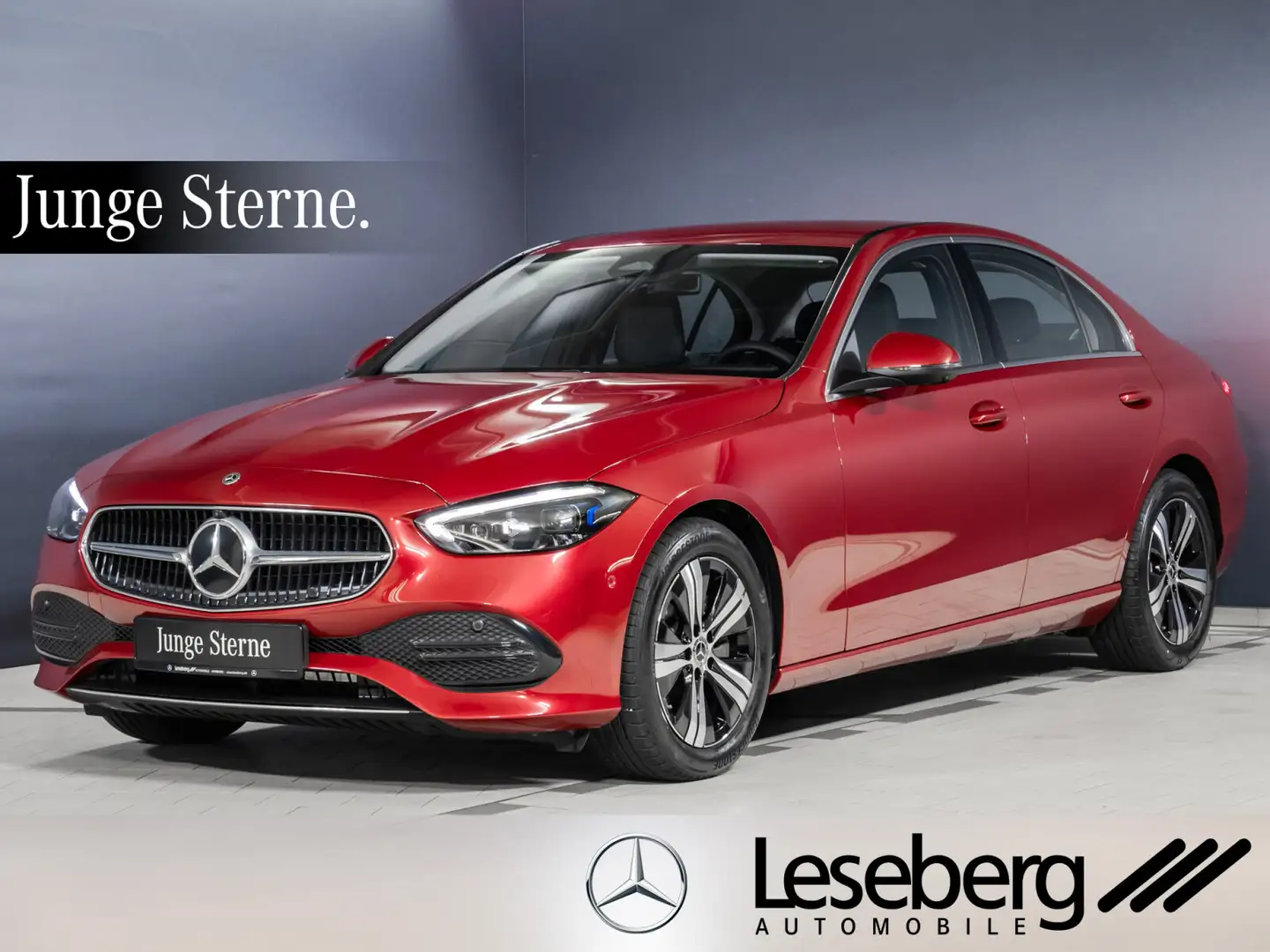 Mercedes-Benz C 200 C 200 Avantgarde DIG.LIGHT/360° Kamera/Ambiente/ Rojo - 1