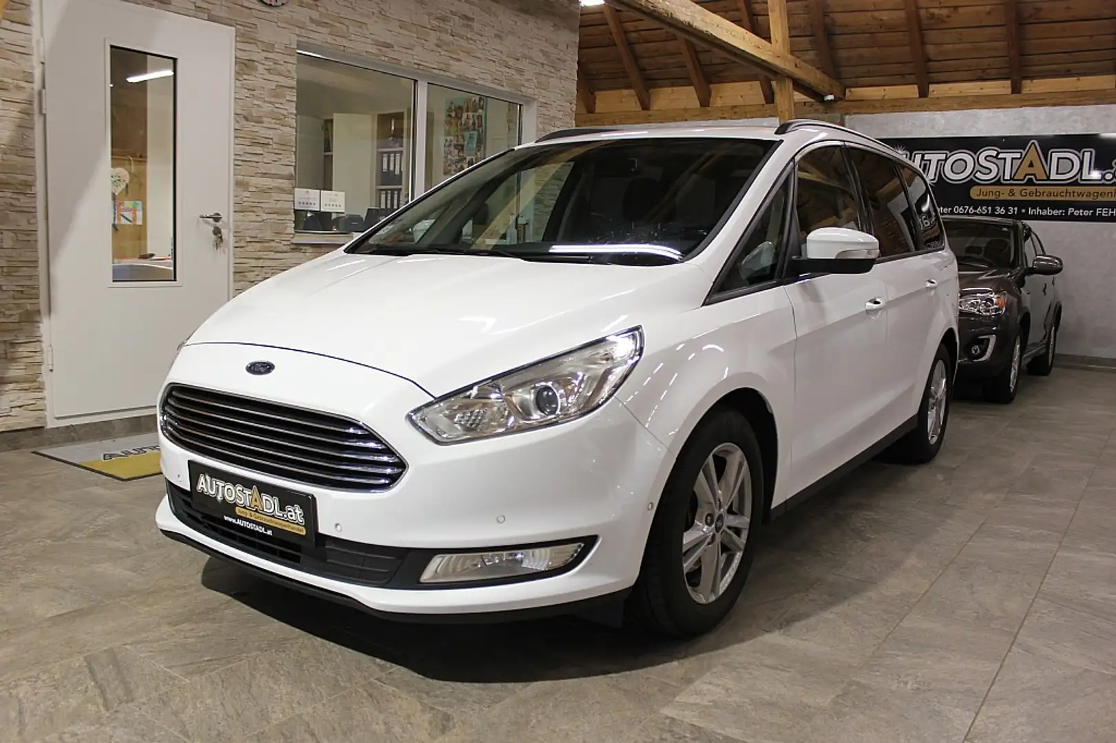 Ford Galaxy 2,0 TDCi AWD/NAVI-SITZHZG.-AHV-ALU-PDC- Weiß - 2