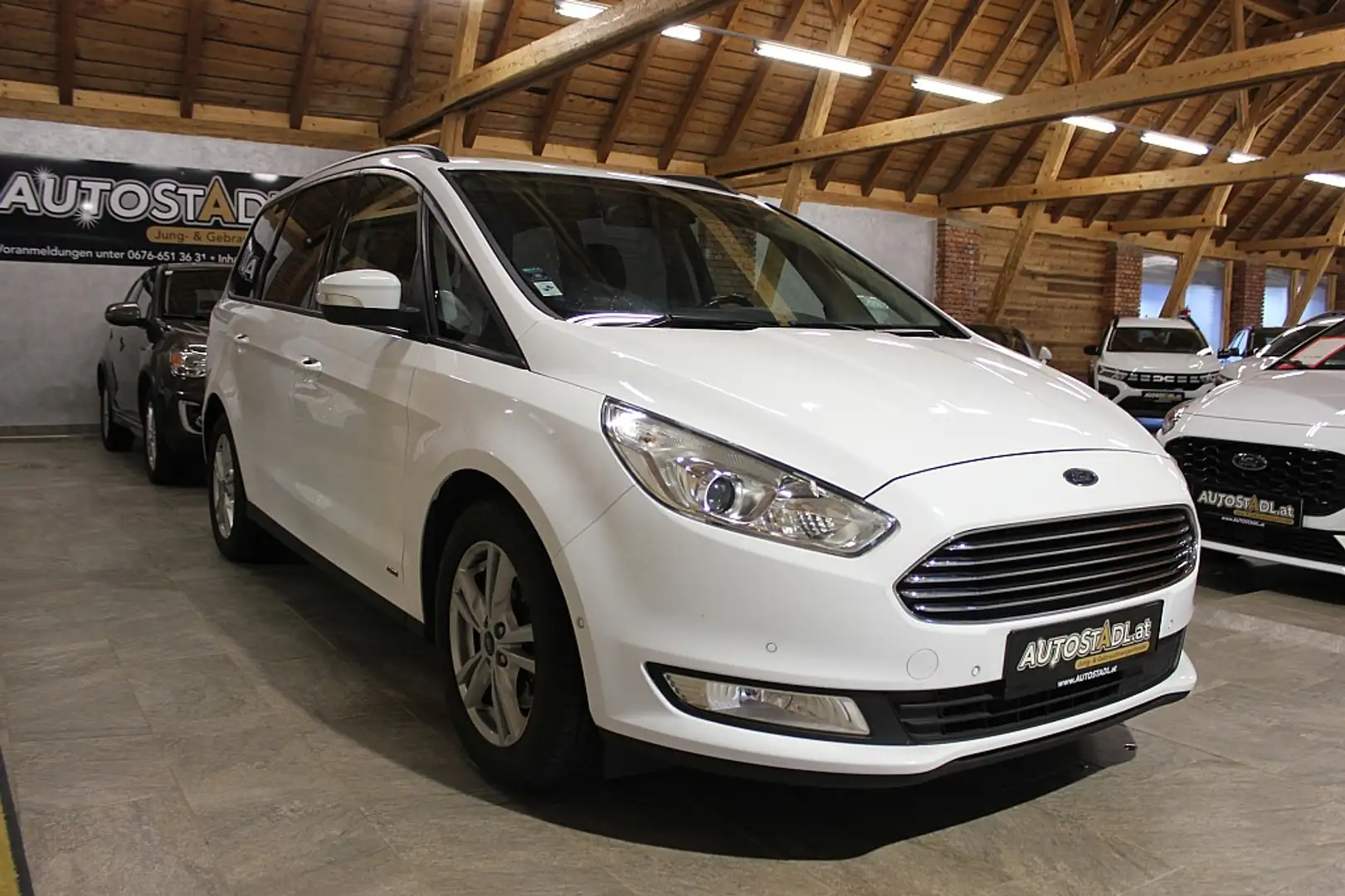 Ford Galaxy 2,0 TDCi AWD/NAVI-SITZHZG.-AHV-ALU-PDC- Blanco - 2