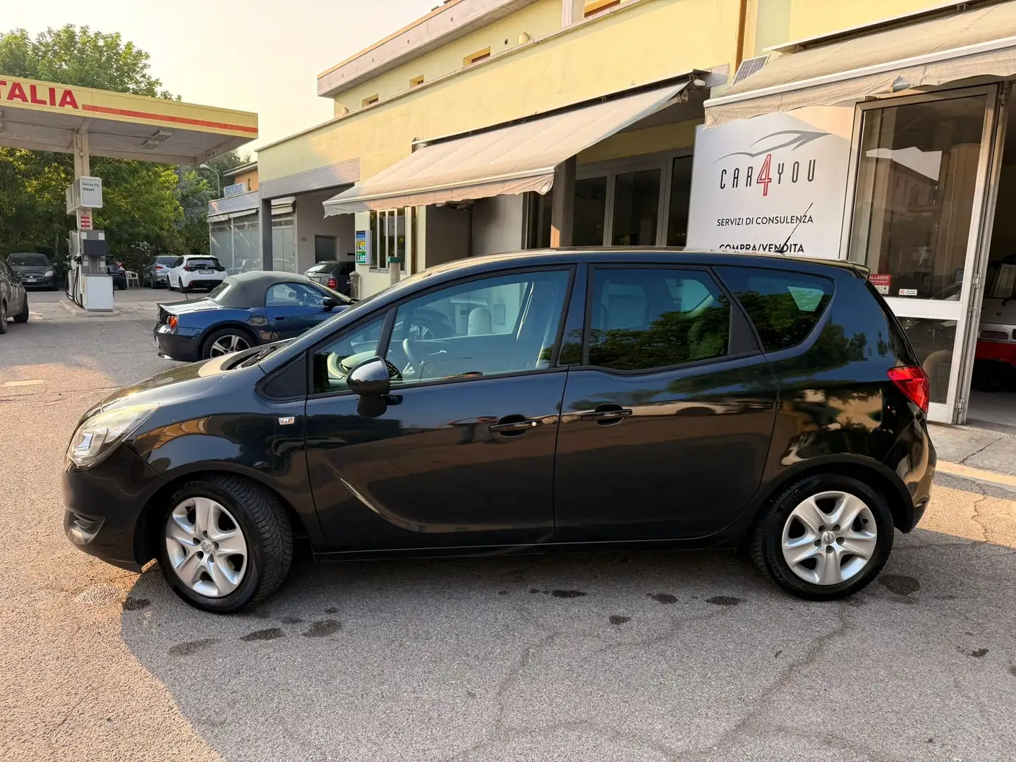 Opel Meriva Meriva 1.4 t cosmo 120cv, NEOPATENTATI 1 proprieta Nero - 2