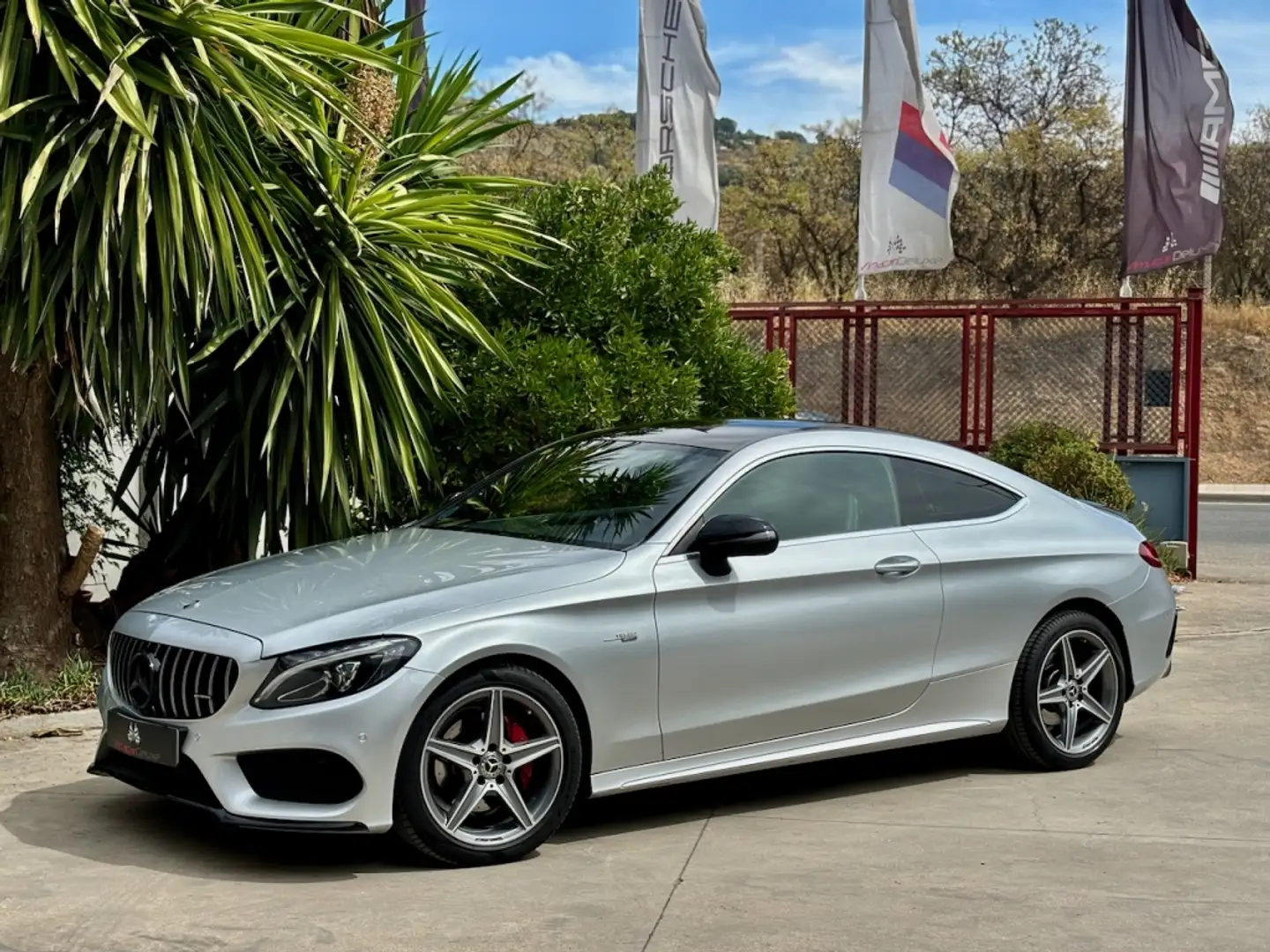 Mercedes-Benz C 220 Coupé 220d 9G-Tronic Gris - 1