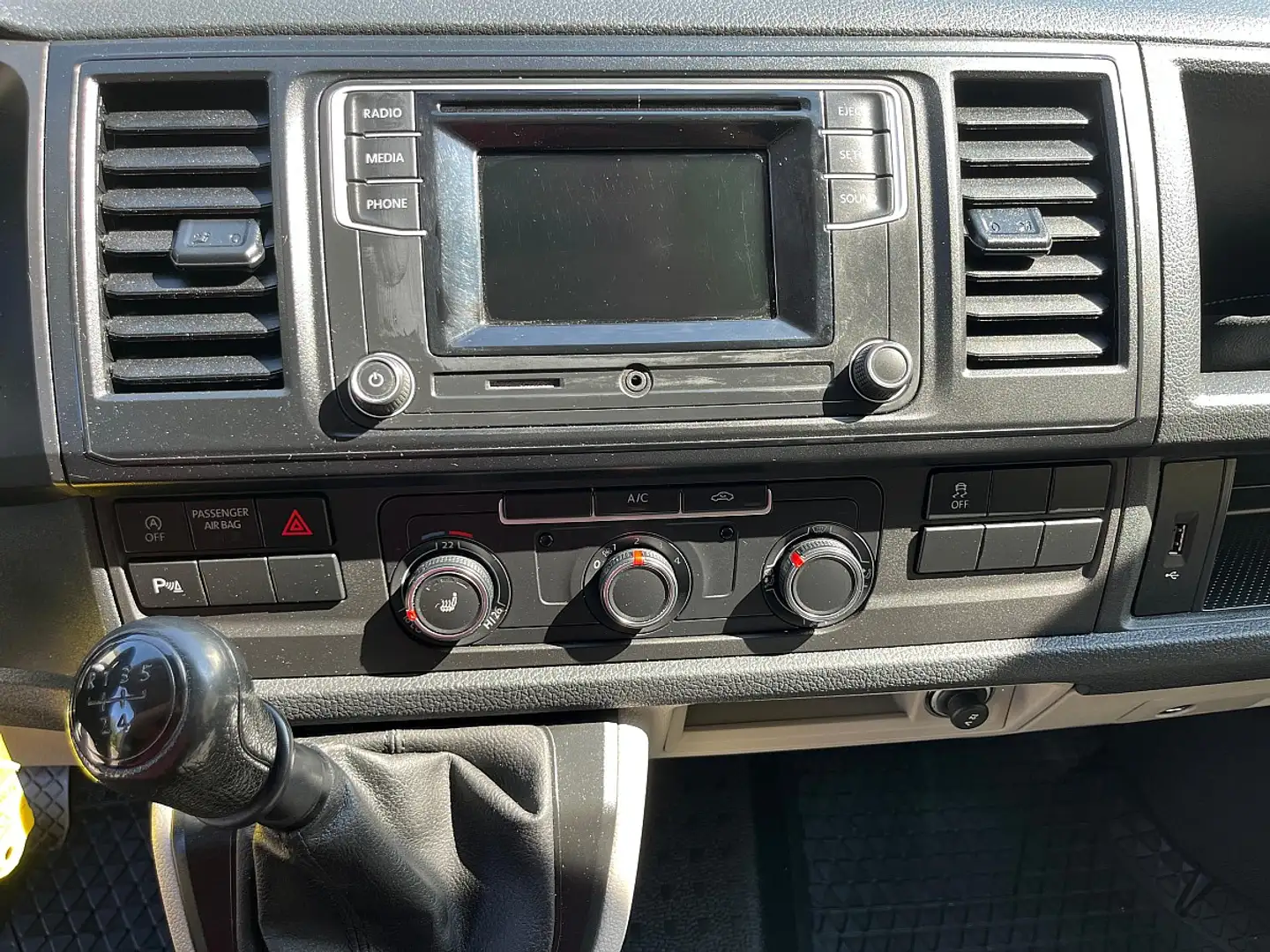 Volkswagen T6 Kasten KR 2,0 TDI Flügeltüren, AHK Klima, ZG... Blanc - 2