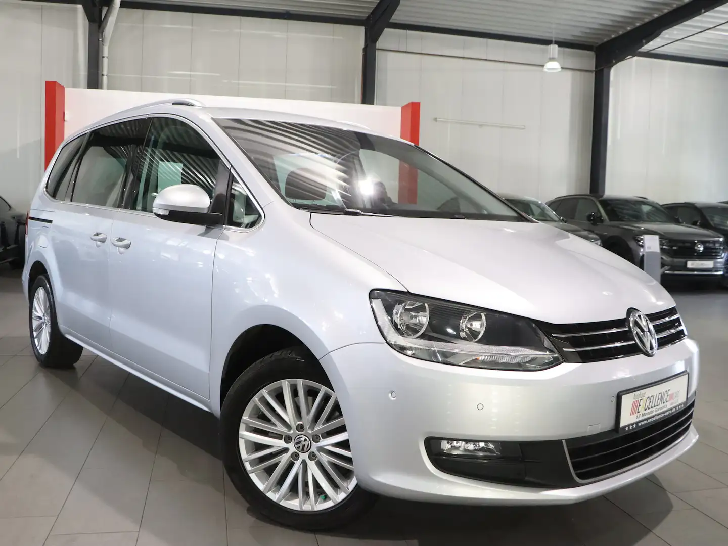 Volkswagen Sharan 2.0 TDI BUSINESS CUP / 2x EL.SCHIEBETÜREN Plateado - 2