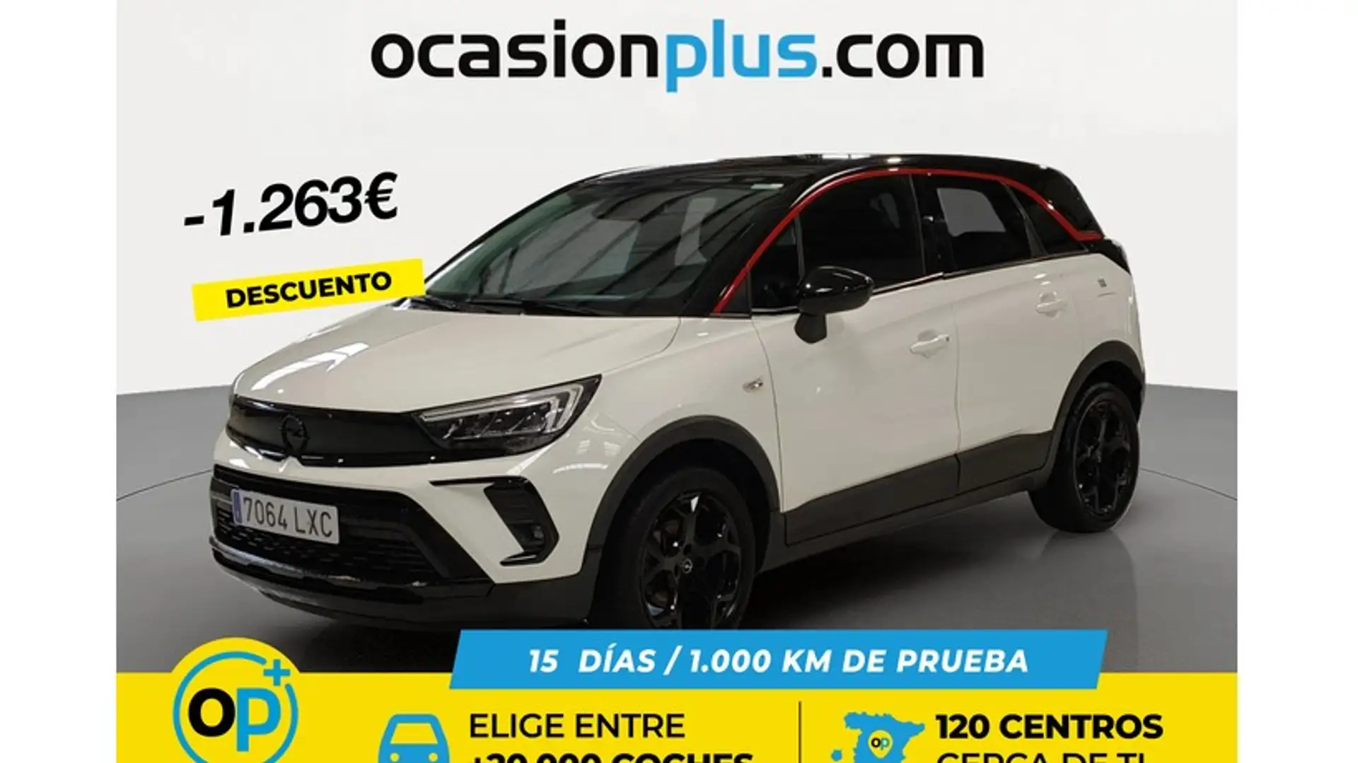 Opel Crossland 1.2 S&S GS Line 130 Weiß - 1