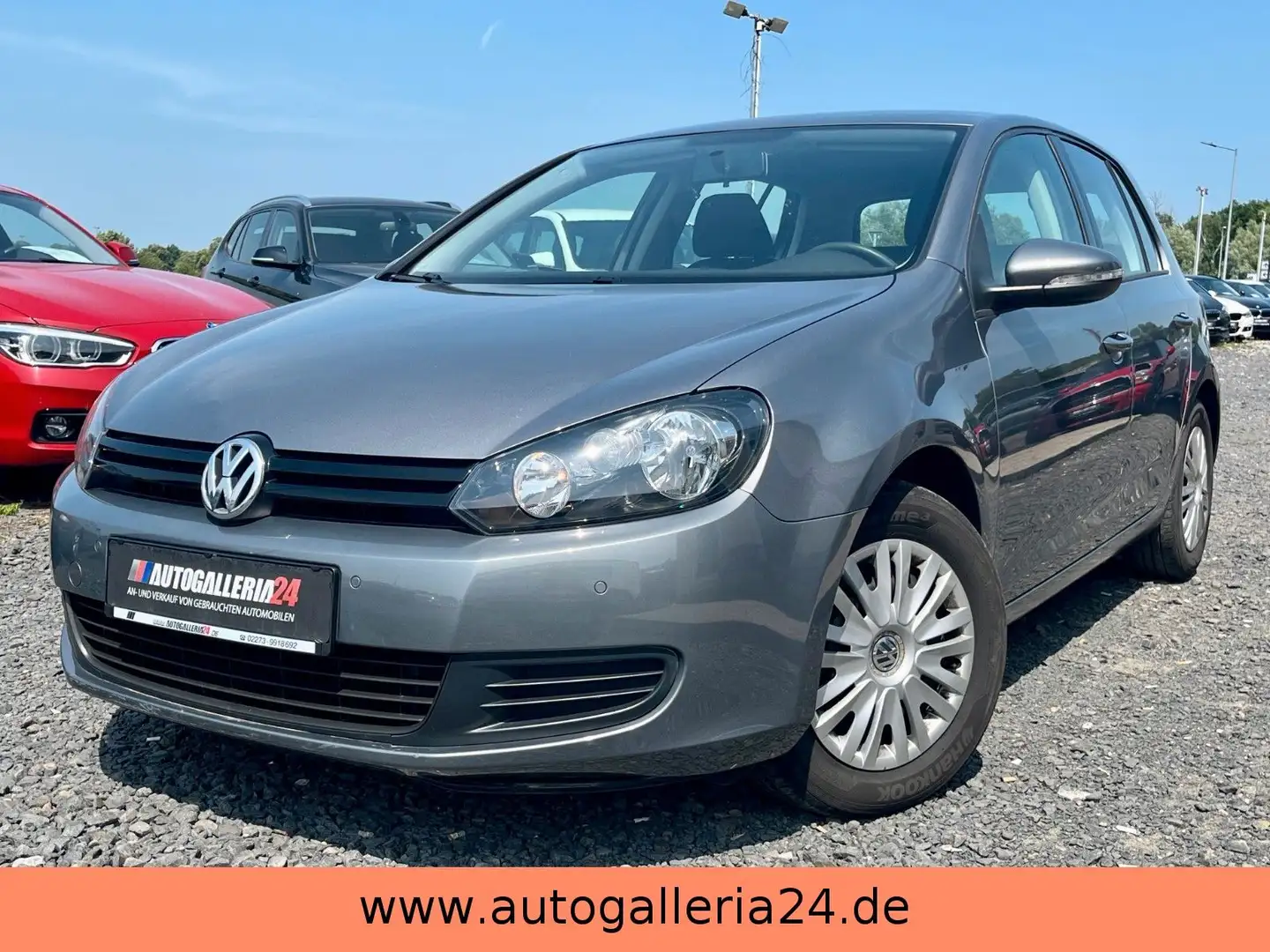 Volkswagen Golf VI 1.2 TSI DSG Klima 1.HAND SCHECKHEFT PDC Grau - 1