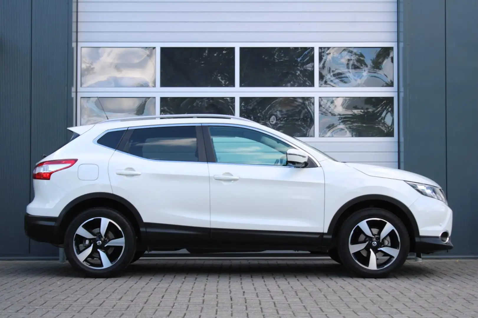 Nissan Qashqai 1.2 N-Connecta Clima/Cruise/Keyless/LaneAssist/360 Blanc - 2