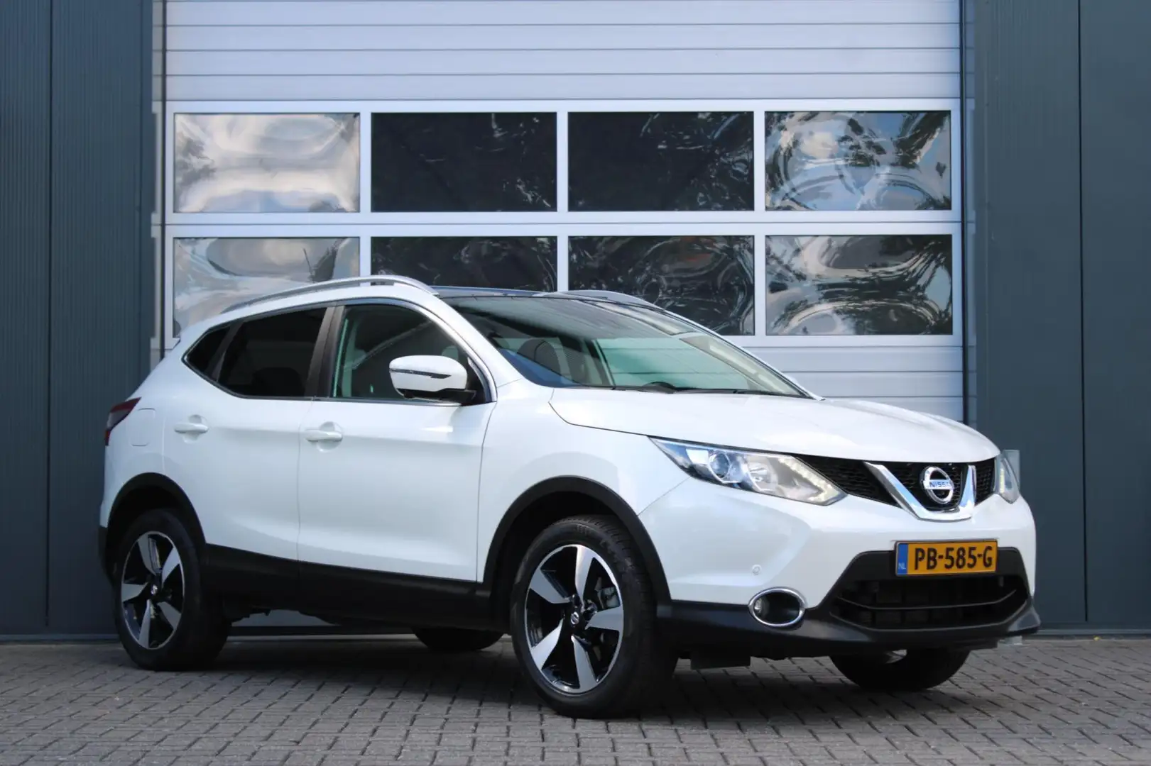 Nissan Qashqai 1.2 N-Connecta Clima/Cruise/Keyless/LaneAssist/360 Blanc - 1