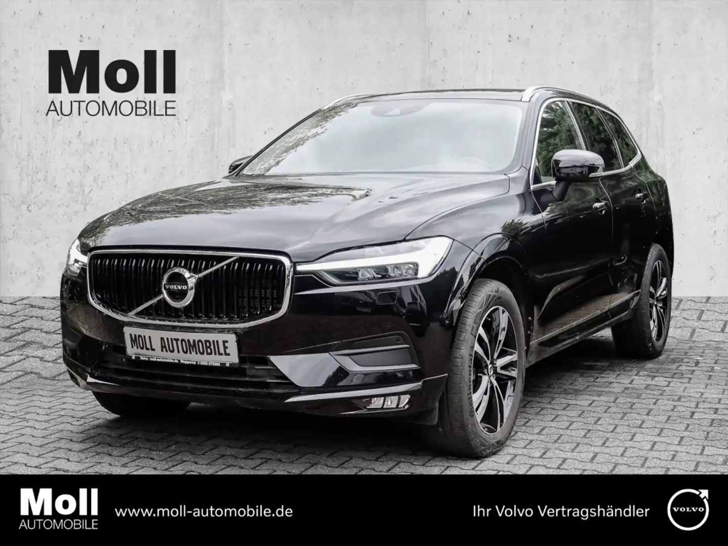 Volvo XC60 Momentum Pro AWD B4 Diesel EU6d Allrad Navi Leder Noir - 1