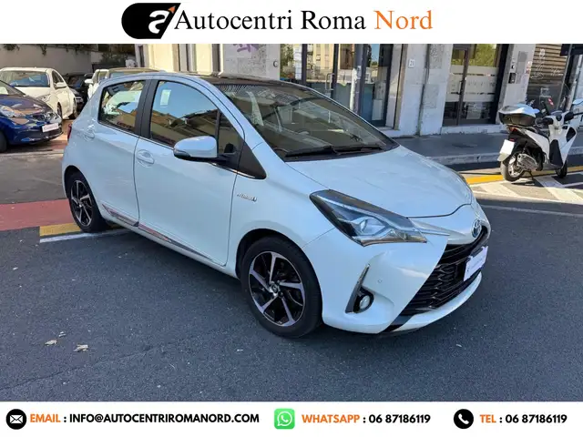 2019 Toyota Yaris in White for sale