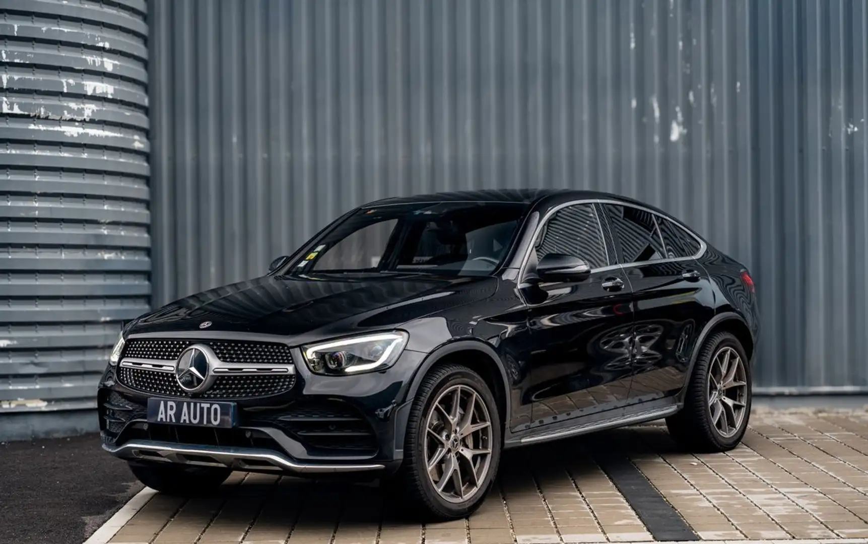 Mercedes-Benz GLC 300 Classe 300d amg line full options burmester t.o pano entretien mercedes - Noir - 2
