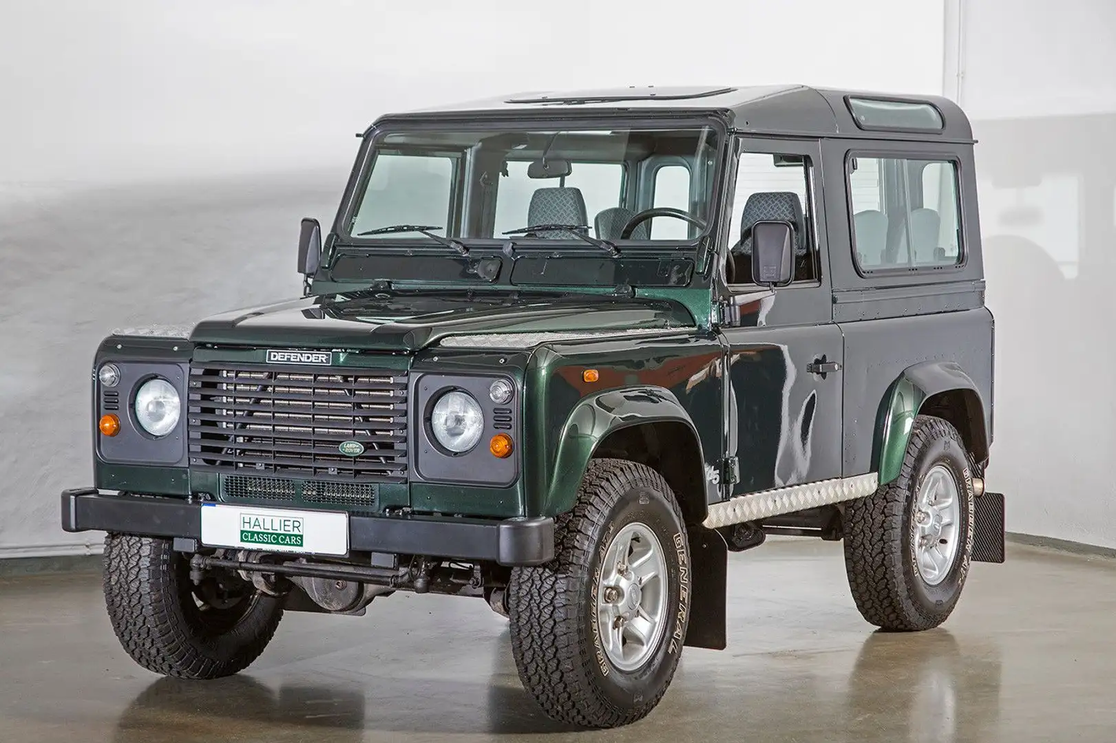 Land Rover Defender 90 TD 5, orig. 6 Sitze,schöner Zustand Grün - 1