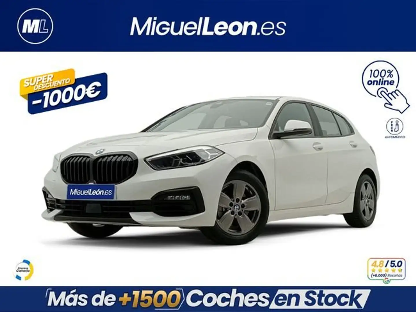 BMW 118 118iA Blanco - 1