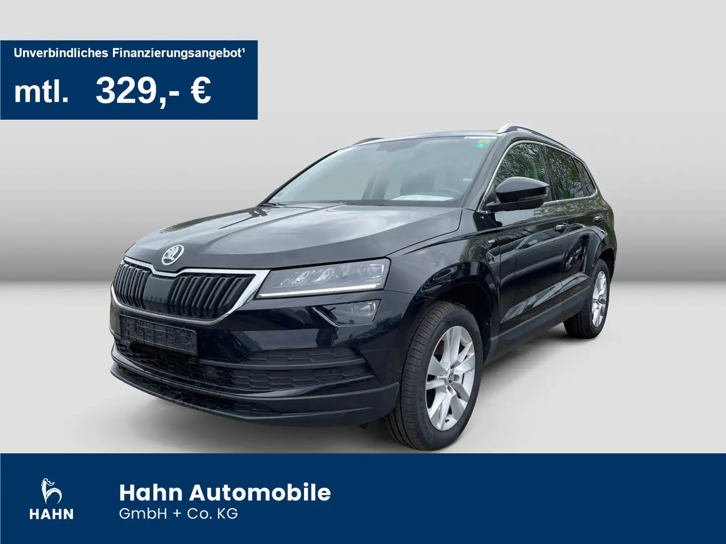 Skoda Karoq Clever 2.0TDI 4x4 DSG AHK LED Navi PDC Cli Schwarz - 1