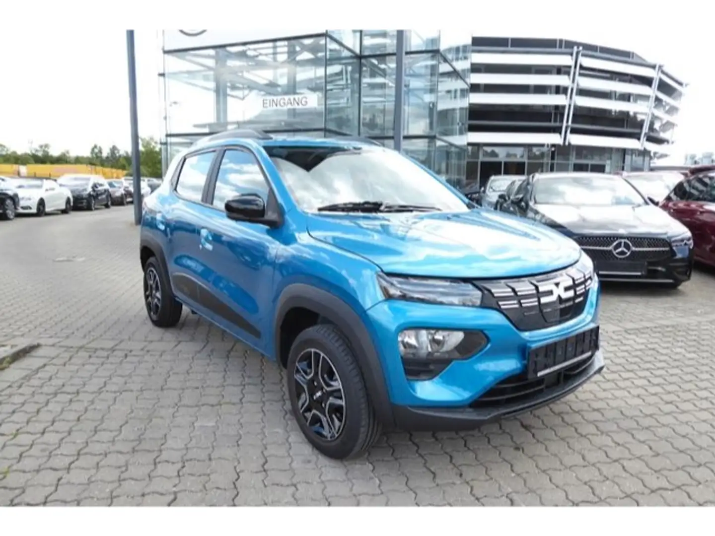 Dacia Spring Electric Essential 1.Hand Paket orange Bleu - 1