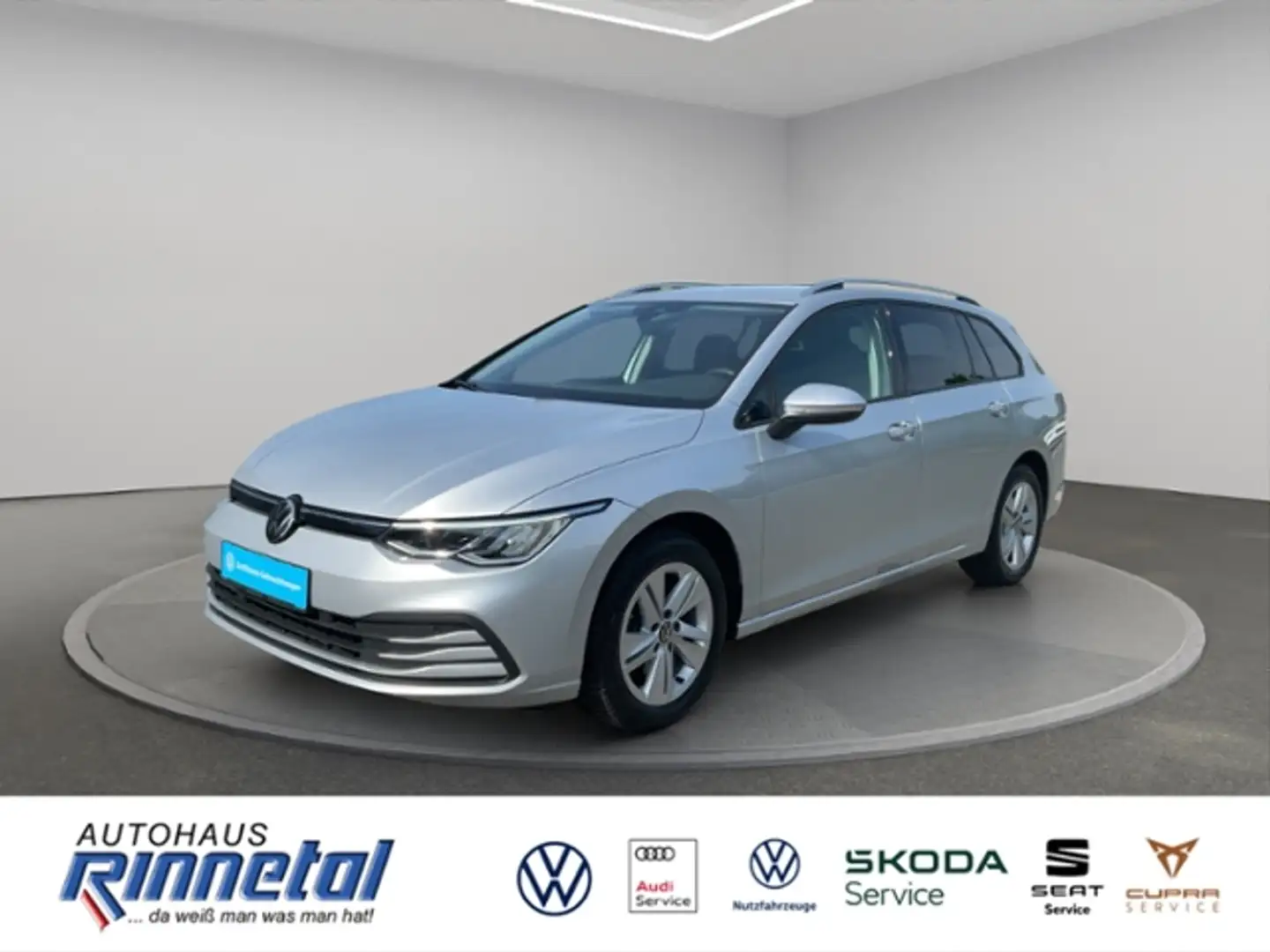 Volkswagen Golf Variant VIII Variant 2.0 TDI DSG Life AHK+KAMERA+ACC+NAVI Argent - 1
