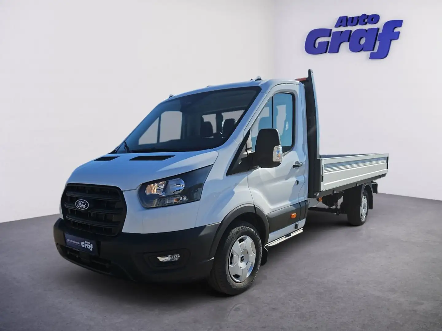 Ford Transit Pritsche 2,0 EcoBlue L3H1 350 Trend Weiß - 1