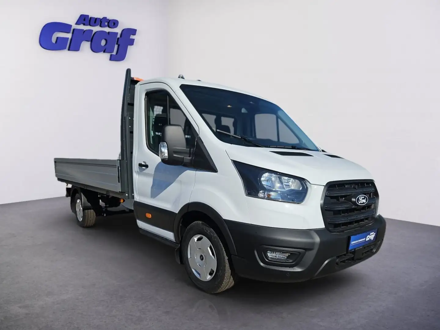 Ford Transit Pritsche 2,0 EcoBlue L3H1 350 Trend Weiß - 2
