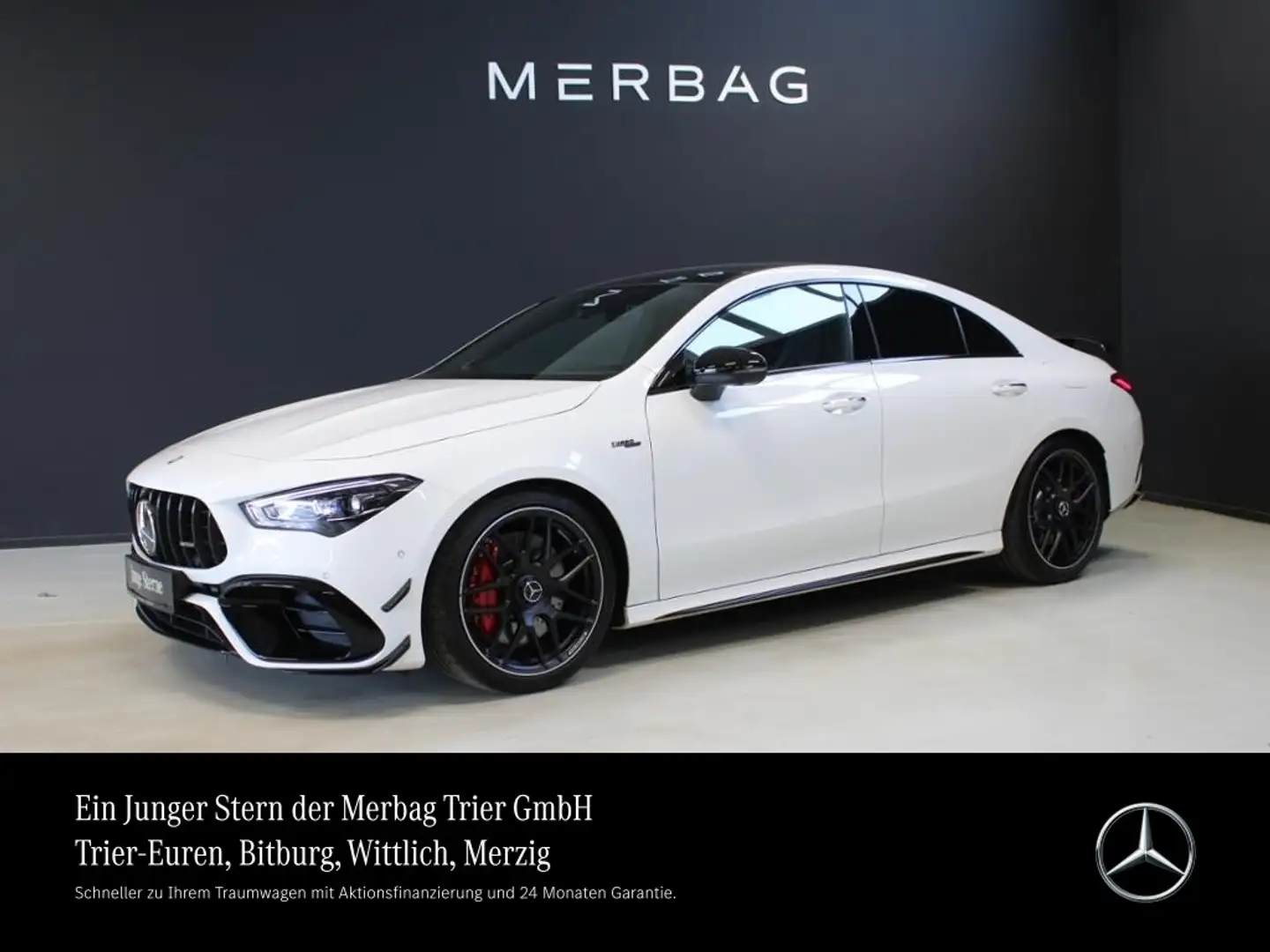 Mercedes-Benz CLA 45 AMG AMG CLA 45 S 4M *AERO+ PERFORMANCE NIGHT PERF SI Blanc - 1