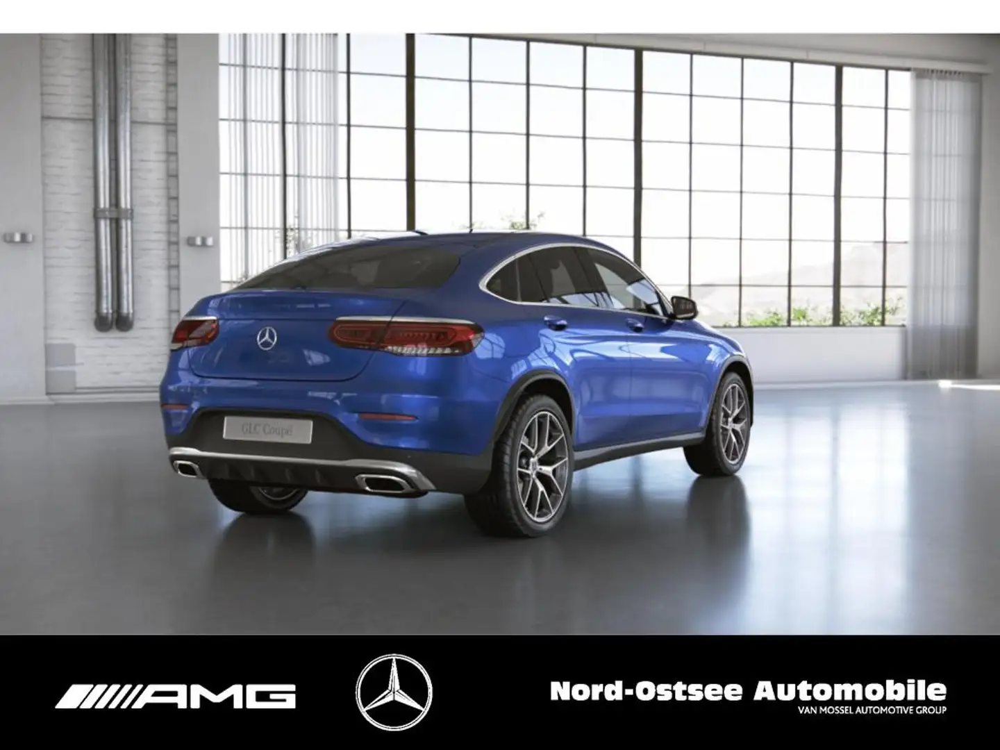 Mercedes-Benz GLC 200 4M AMG SOUND KAMERA DAB 9G NAVI SITZHZG Bleu - 2