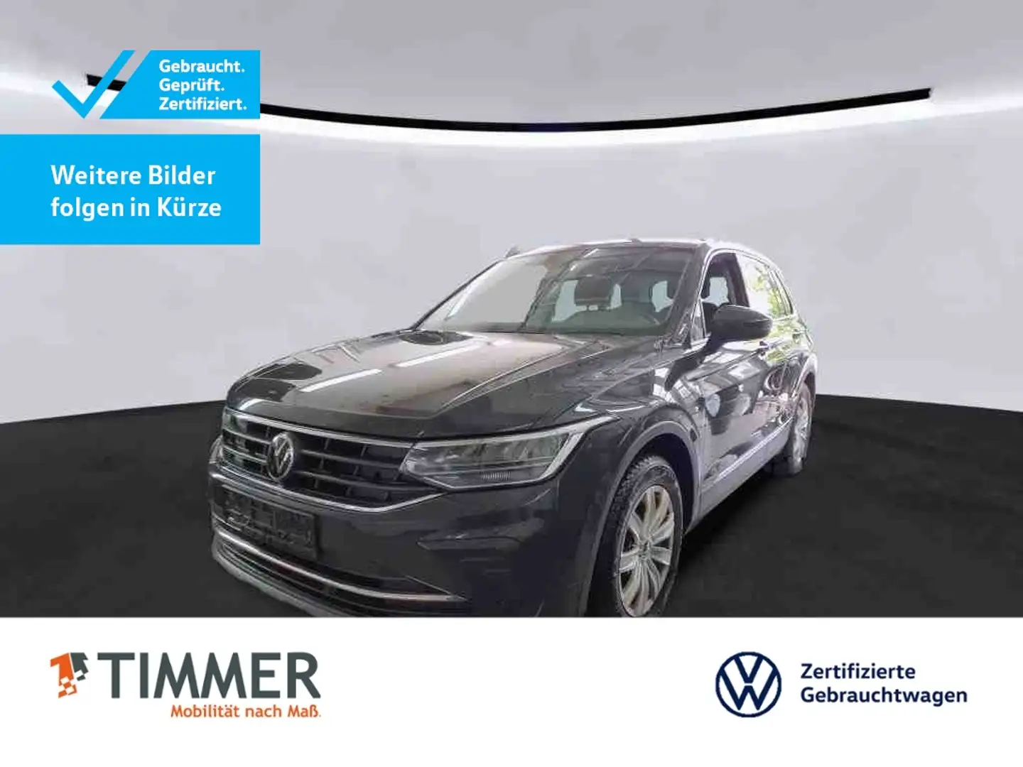 Volkswagen Tiguan 2.0 TDI DSG ACTIVE *AHK *STHZG *ACC *APP *NAVI * Grau - 1