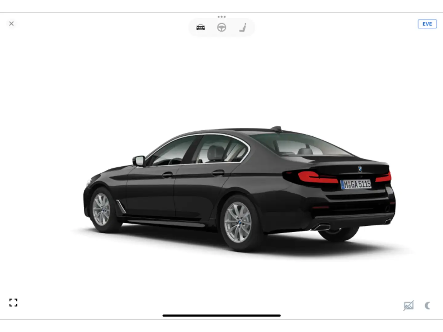 BMW 518 d Berline Чёрный - 2